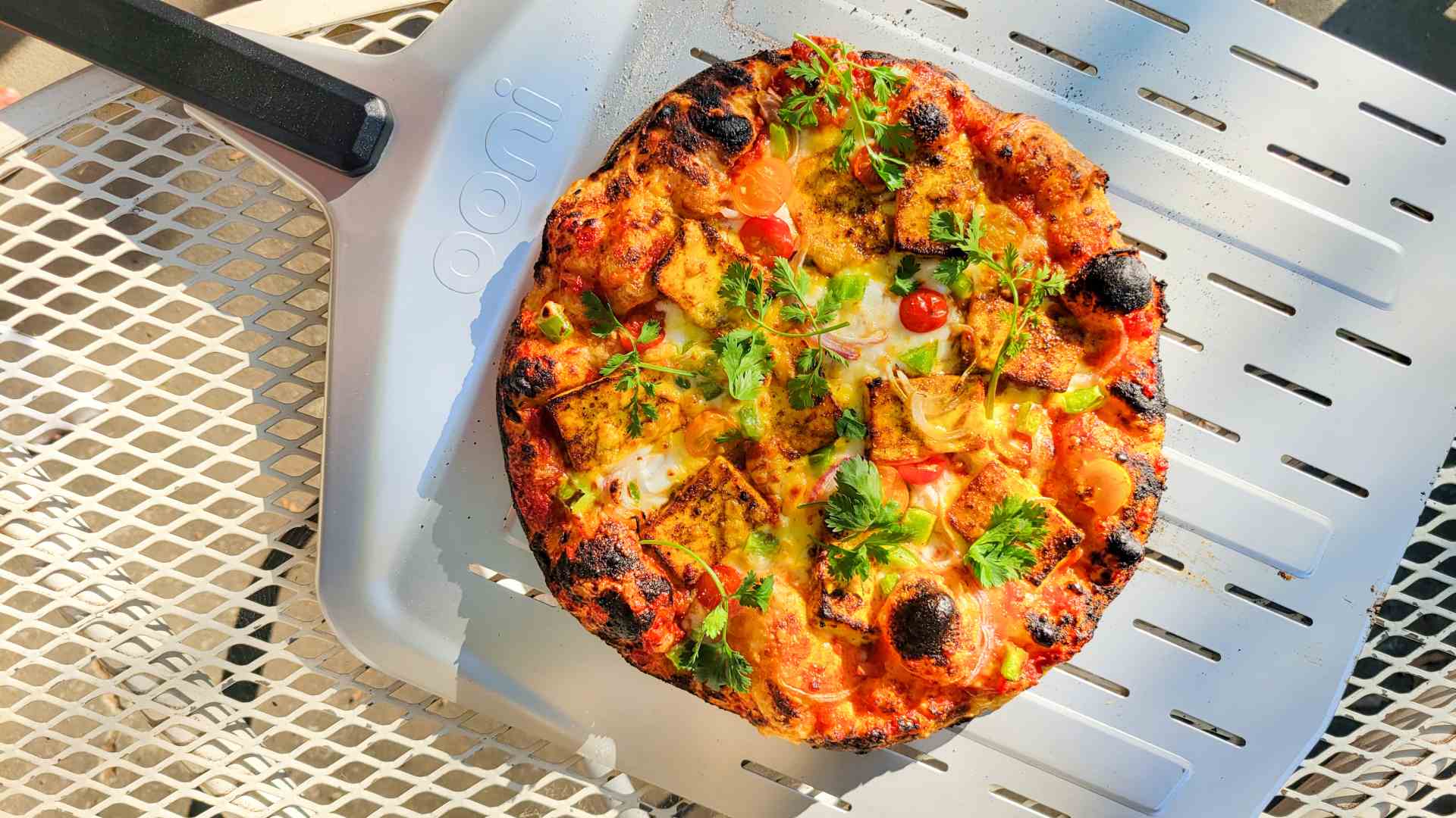 Paneer Tikka Pizza — Ooni Canada