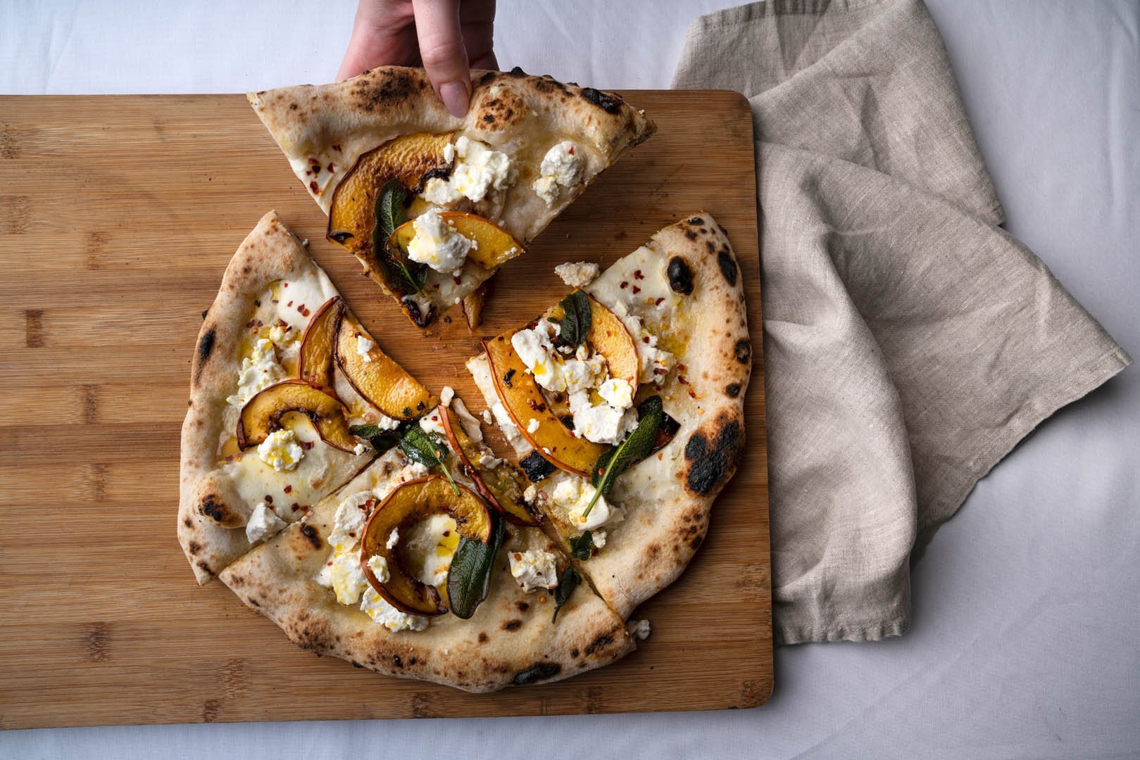 Roast Butternut Squash, Ricotta, Chilli & Sage Pizza — Ooni Canada