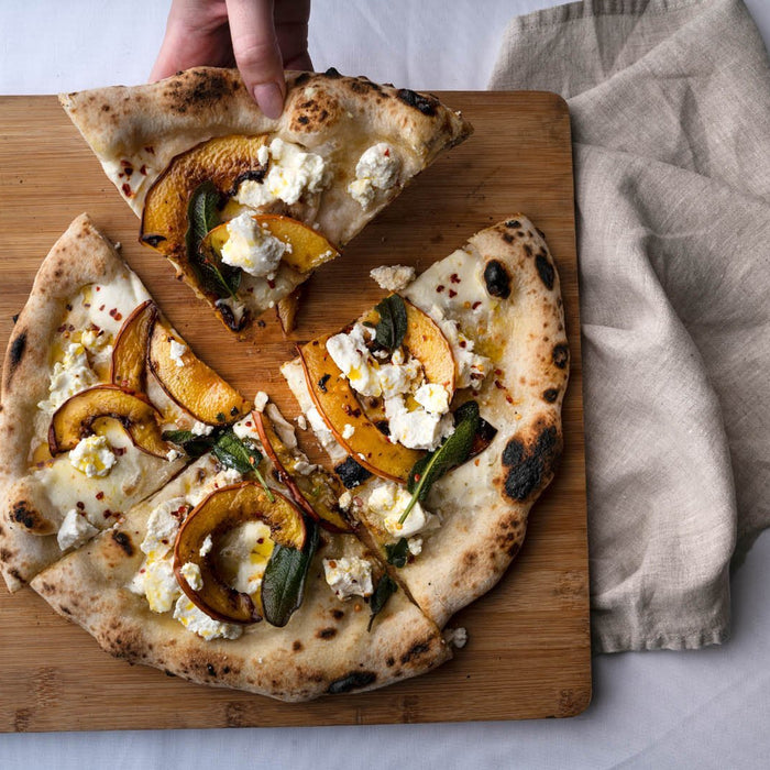 Roast Butternut Squash, Ricotta, Chilli & Sage Pizza