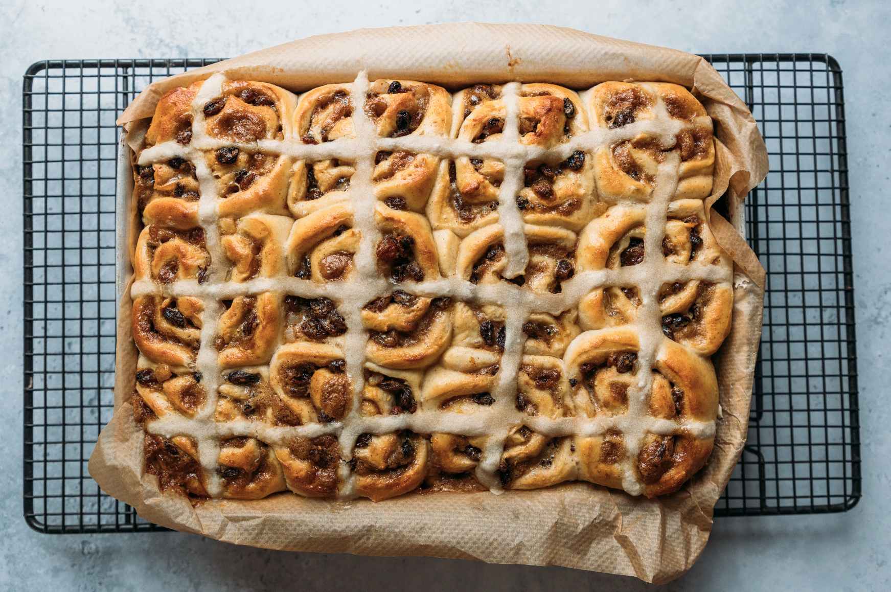 Hot Cross Chelsea Buns Recipe — Ooni Canada