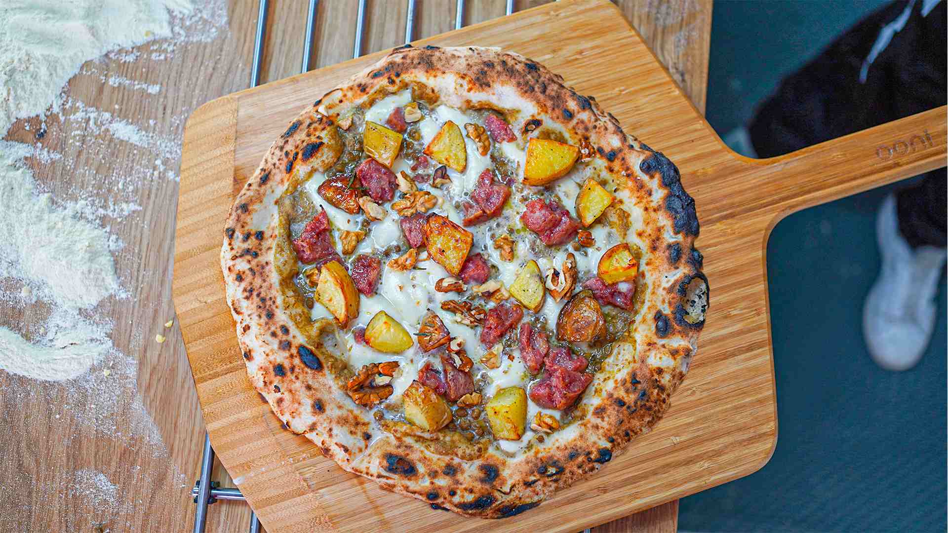 Cotechino and Lentil (Cotechino con Lenticchie) Pizza — Ooni Canada