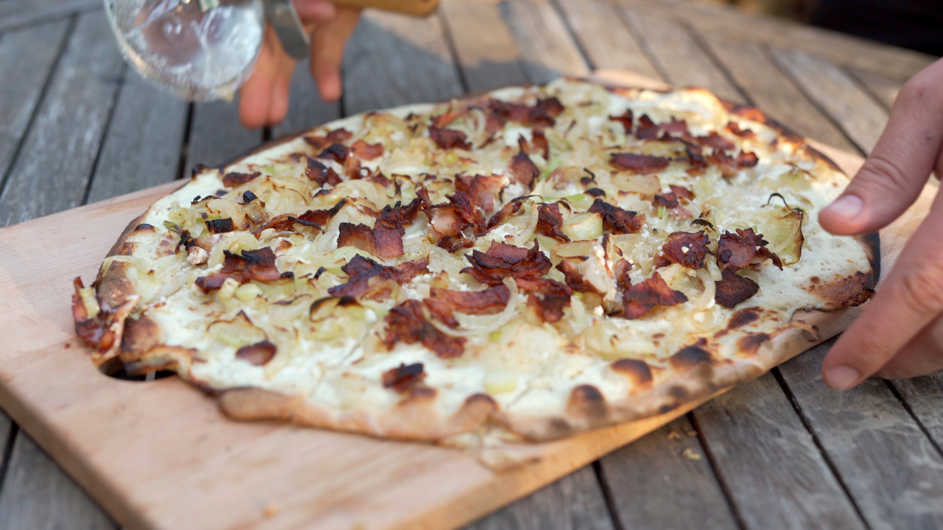 Flammkuchen (Flame Cake) Recipe — Ooni Canada