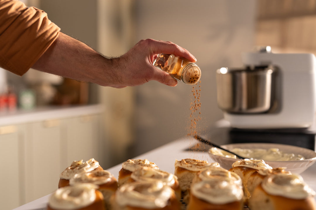 Cinnamon Buns with Cream Cheese Frosting using Ooni Halo Pro