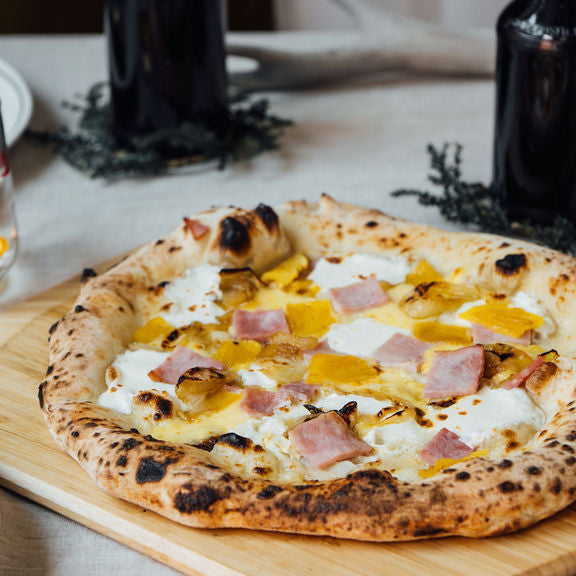 Honey-glazed Ham Pizza