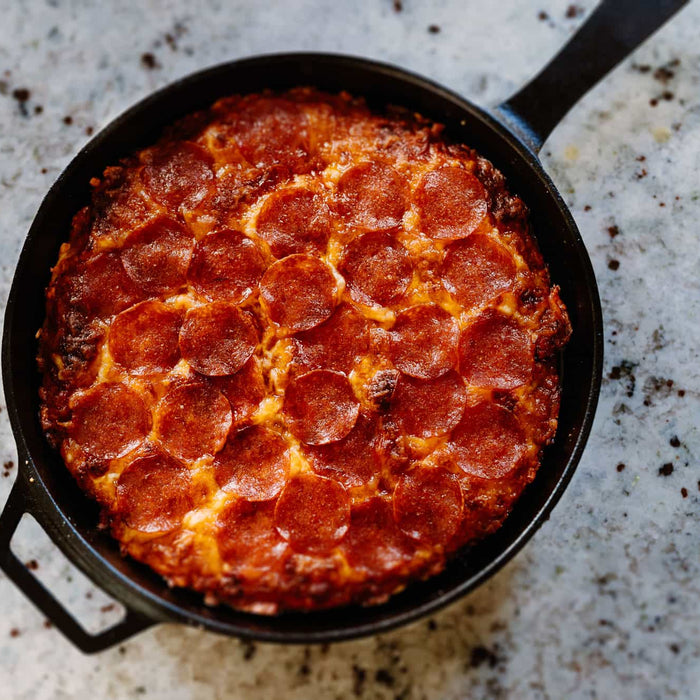 Easy Skillet Pizza 