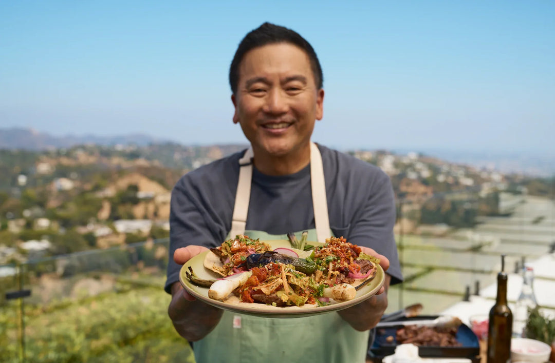 Kimchi Steak Tacos from ‘The Choi of Cooking’