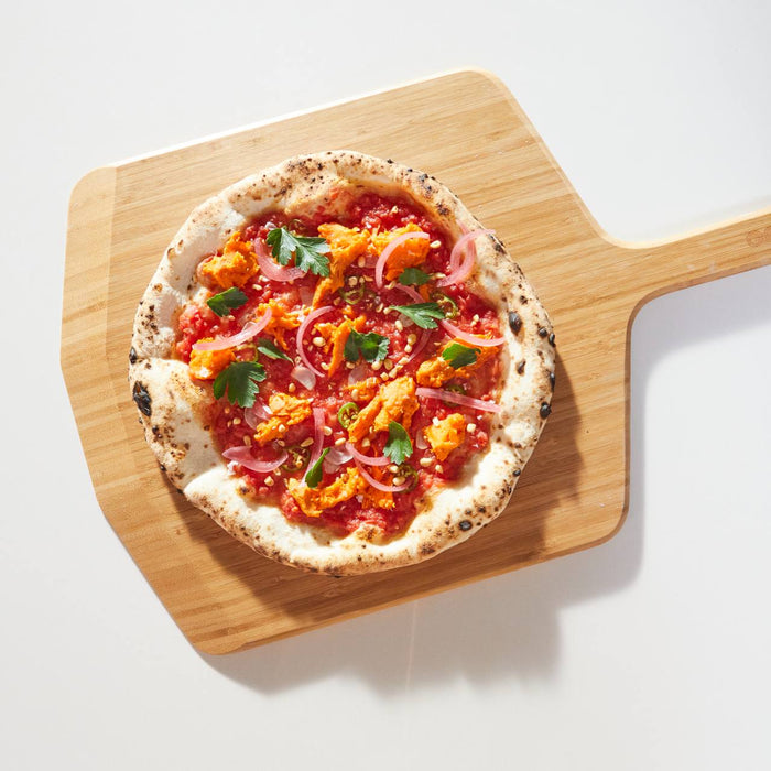 Harissa-spiced Sweet Potato Pizza