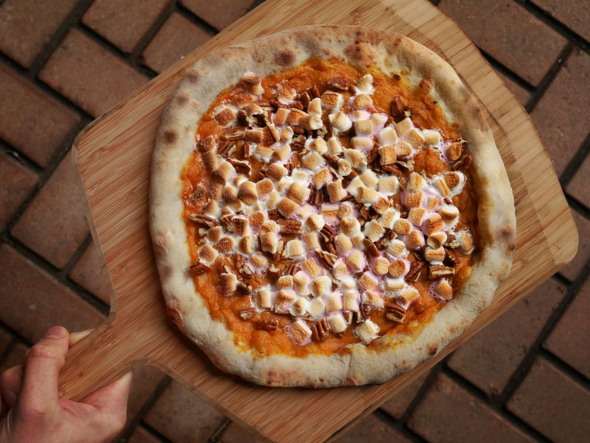 Sweet Potato Casserole Pizza — Ooni Canada