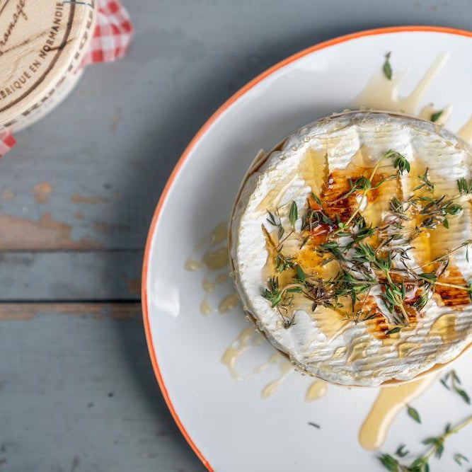 Baked Camembert, Honey & Thyme