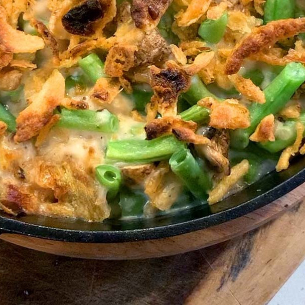 Green Bean Casserole with Fried Onions