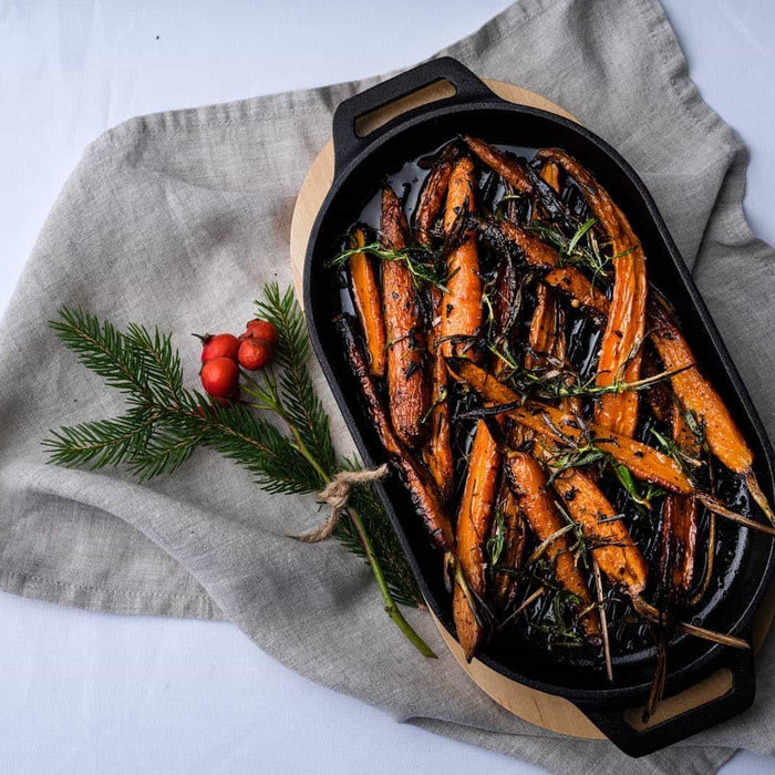 Maple Roasted Carrots with Rosemary