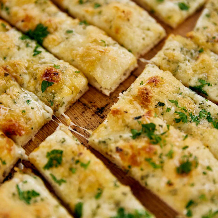 Cheesy Garlic Fingers with Donair Dipping Sauce