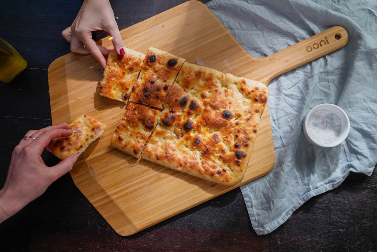 Roman-style Pizza Bianca — Ooni Canada