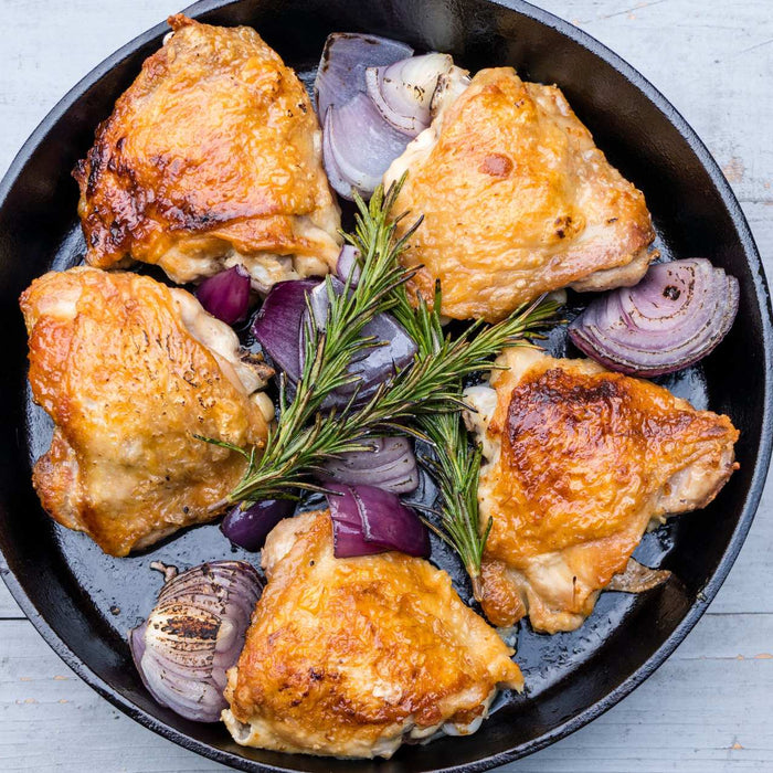 Rosemary Chicken with Roasted Onions