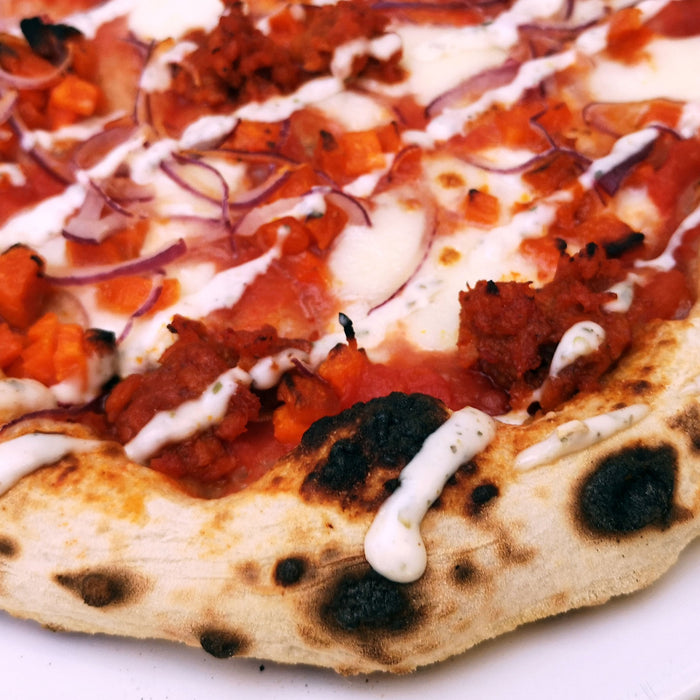 Vegetarian Nduja & Squash Pizza