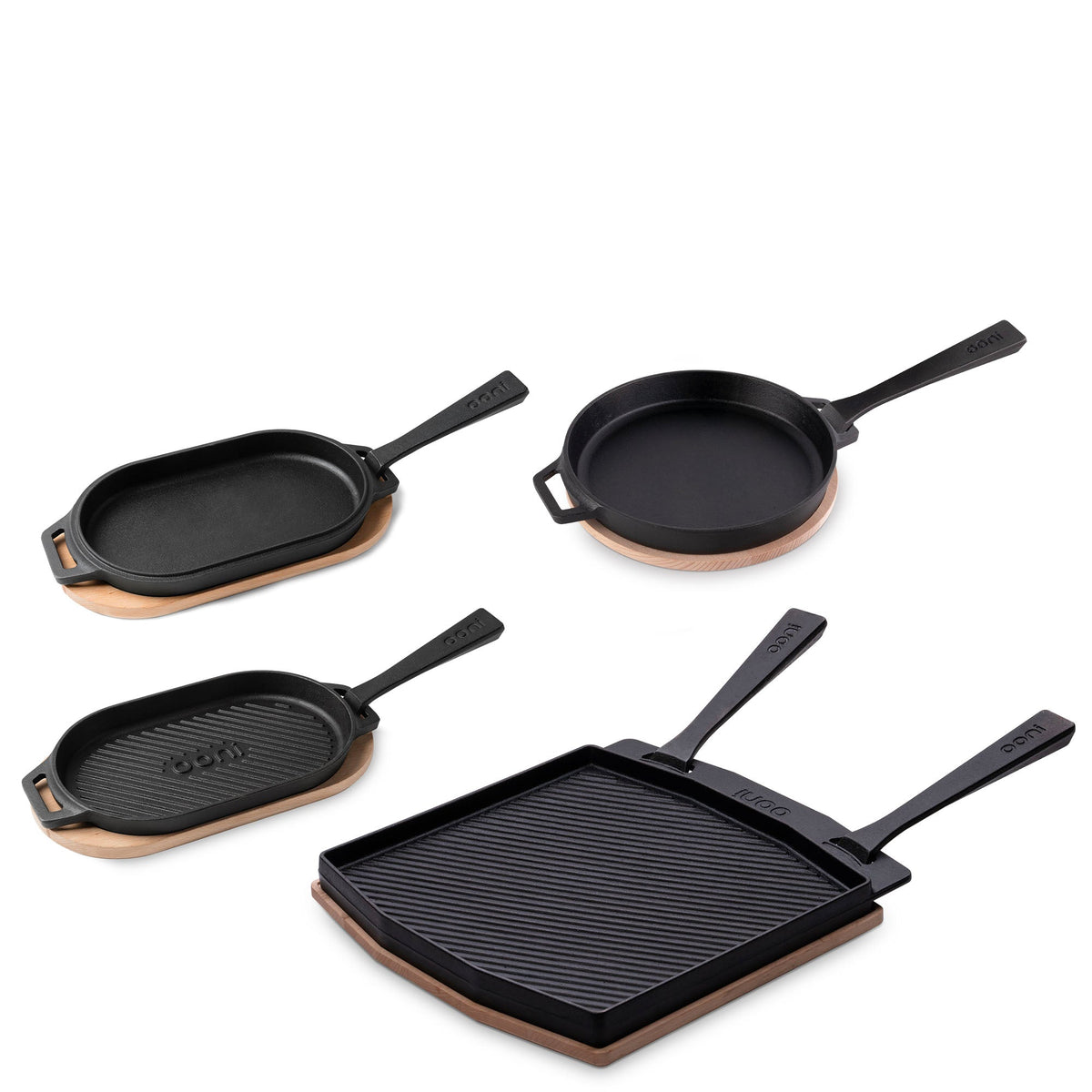 OONI Cast Iron Meat, Seafood & Vegetable Cooking Bundle