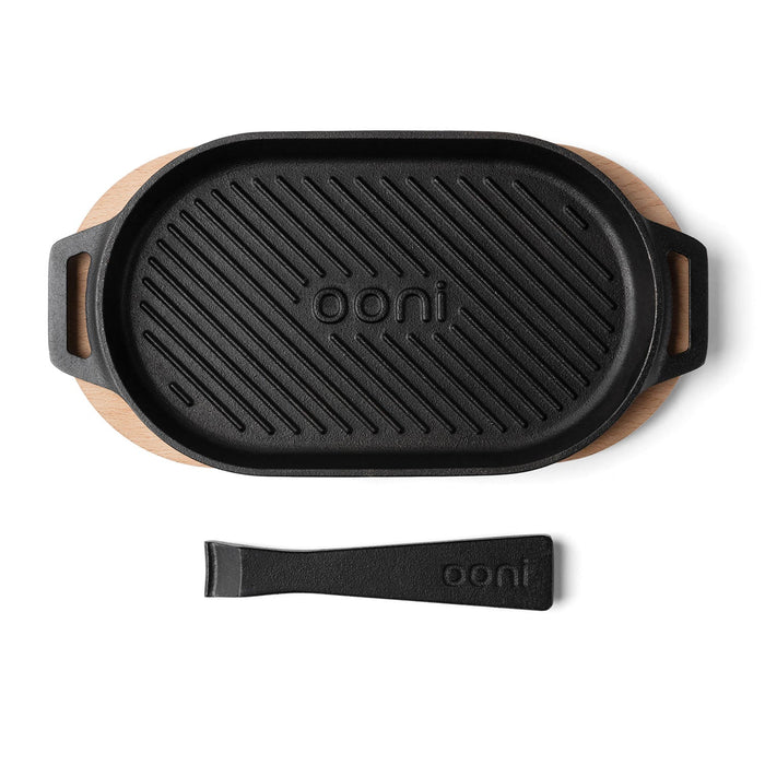 Ooni Cast Iron Grizzler Pan - Ooni Canada | Click this image to open up the product gallery modal. The product gallery modal allows the images to be zoomed in on.