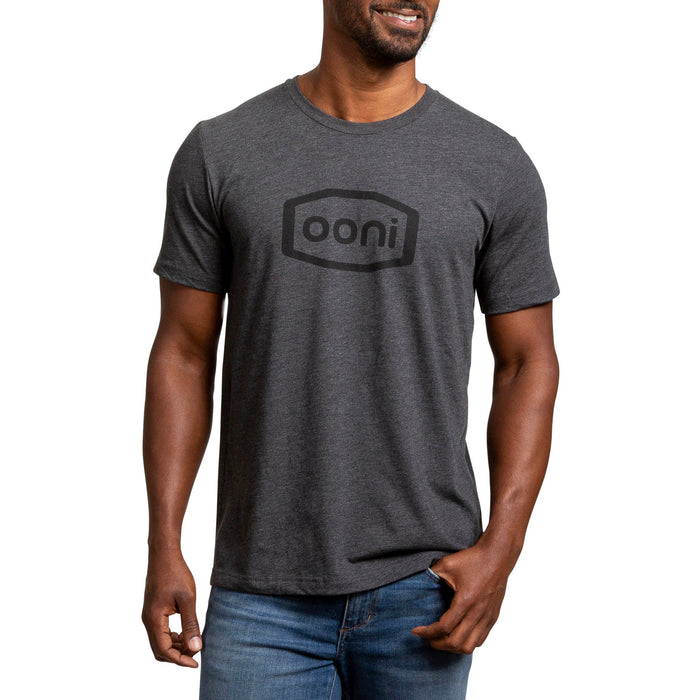 Ooni Logo T-shirt – Adult (Dark Gray) | Click this image to open up the product gallery modal. The product gallery modal allows the images to be zoomed in on.