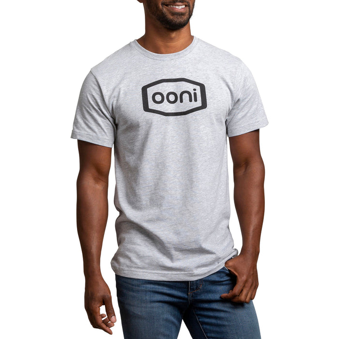 Ooni Logo T-shirt – Adult (Light Gray) | Cliquez sur cette image pour ouvrir la fenêtre modale de produits. La fenêtre modale de produits permet de zoomer sur les images.