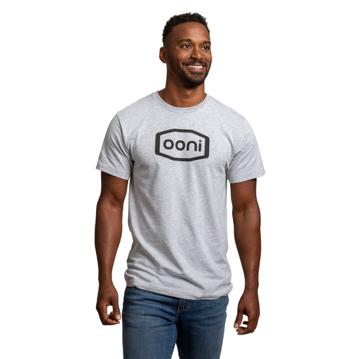 Ooni Logo T-shirt – Adult (Light Gray)