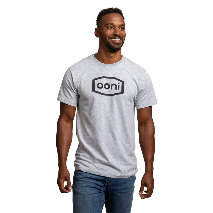 Ooni Logo T-shirt – Adult (Light Gray) | Cliquez sur cette image pour ouvrir la fenêtre modale de produits. La fenêtre modale de produits permet de zoomer sur les images.